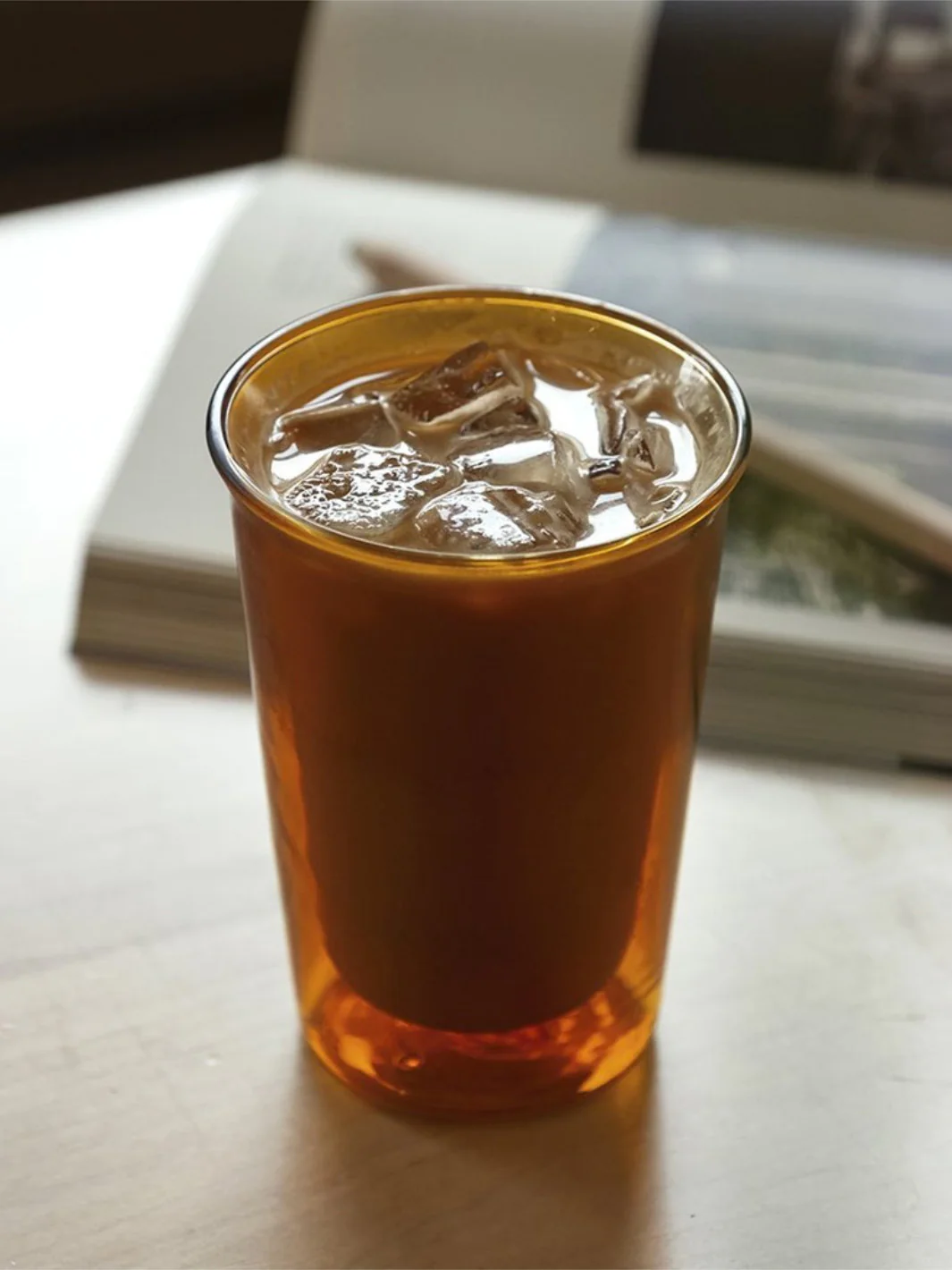 KINTO CAST AMBER Double Wall Glass (290ml/9.9oz) - Image 7