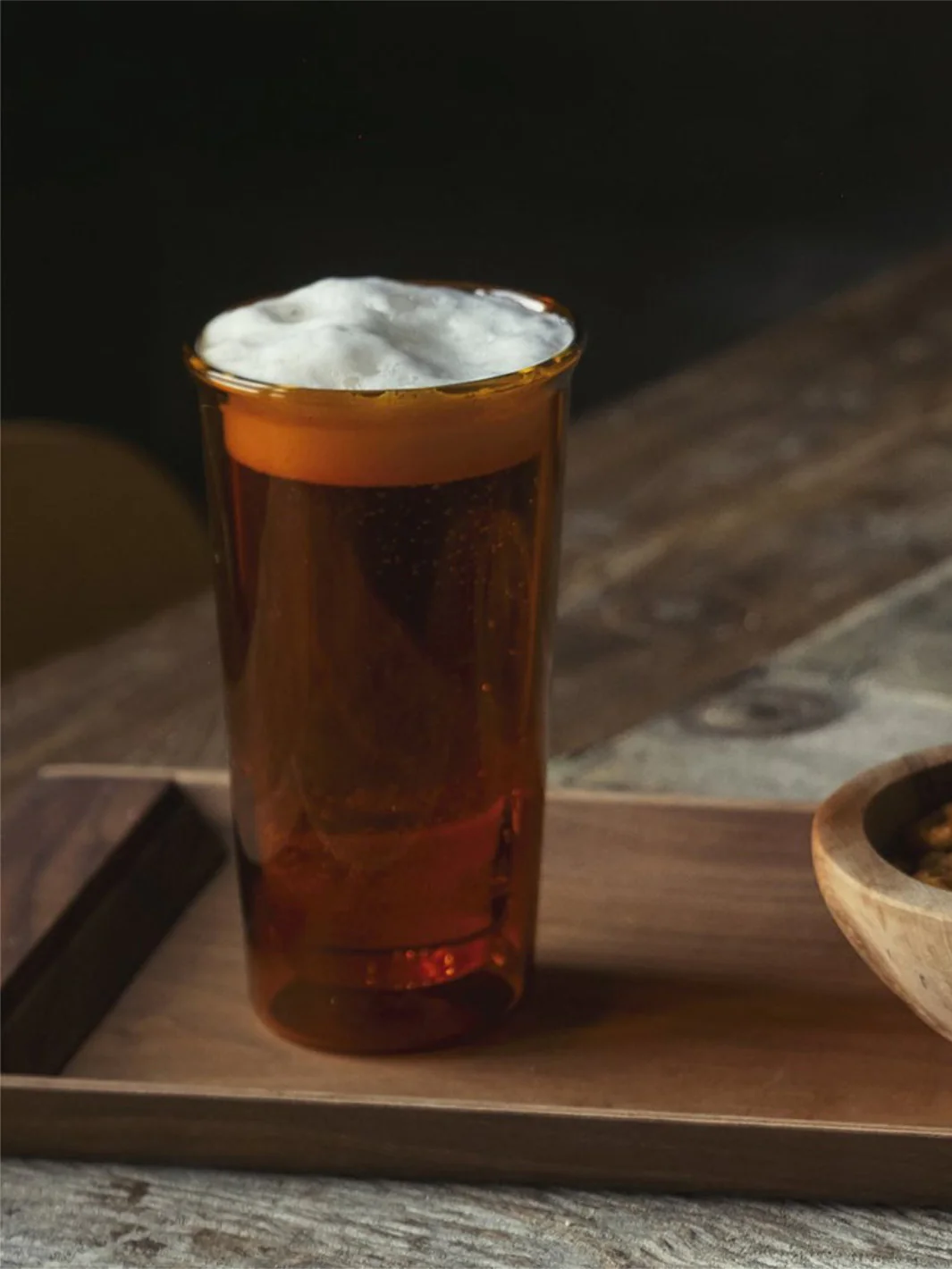 KINTO CAST AMBER Double Wall Glass (340ml/11.6oz) - Image 5