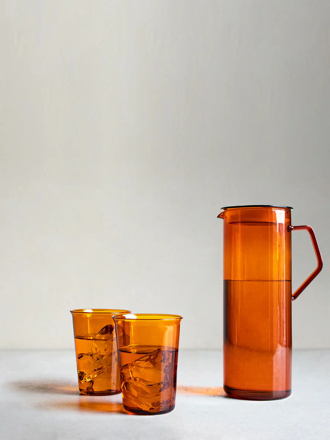 KINTO CAST AMBER Jug (1200ml/40.8oz) - Image 6