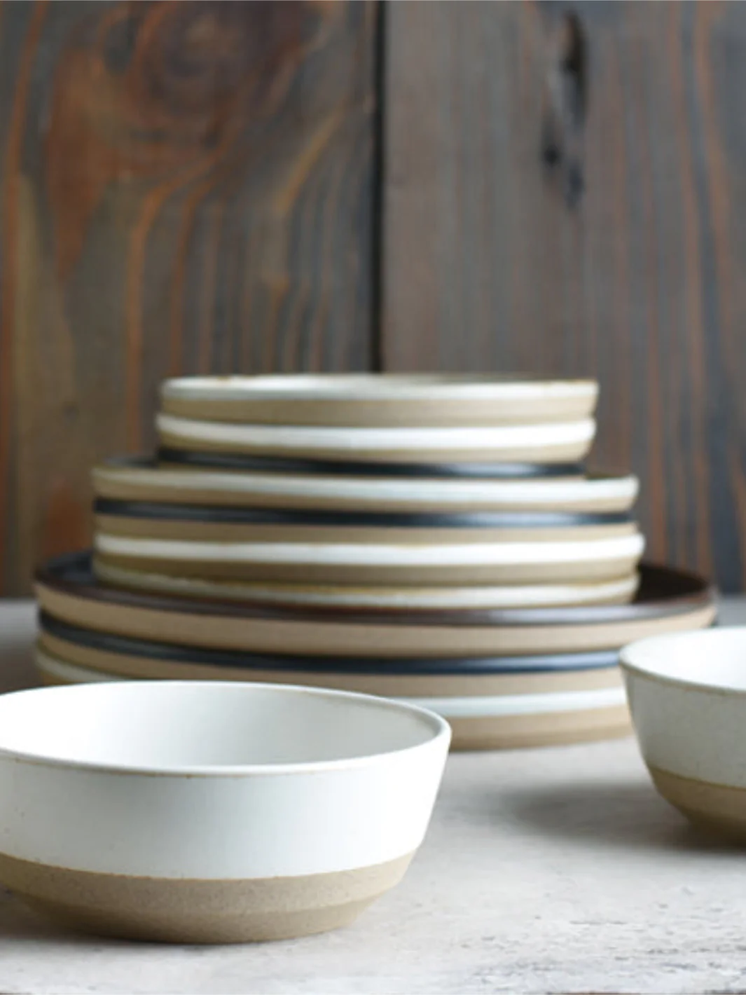 KINTO CERAMIC LAB Plate (200mm/8in) (3-Pack) - Image 10