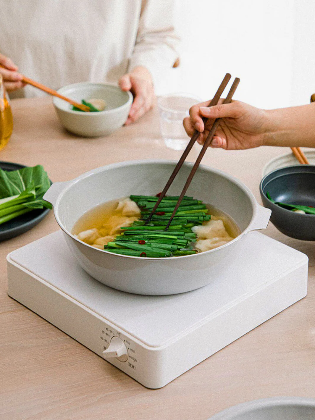 KINTO KAKOMI IH Enamel Pot (2000ml/68oz) - Image 8