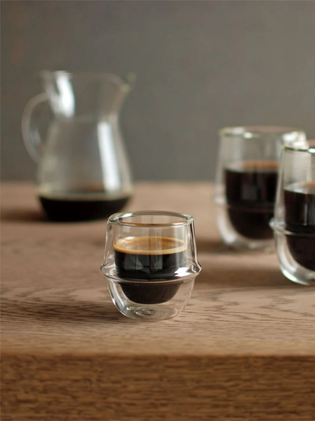 KINTO KRONOS Double Wall Espresso Cup (80ml/2.7oz) - Image 3