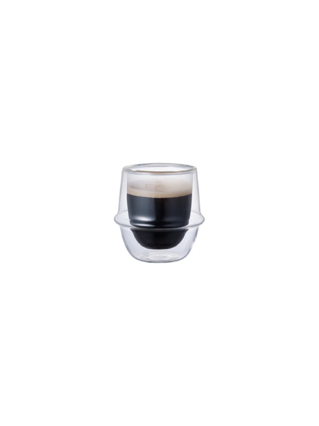 KINTO KRONOS Double Wall Espresso Cup (80ml/2.7oz) - Image 4