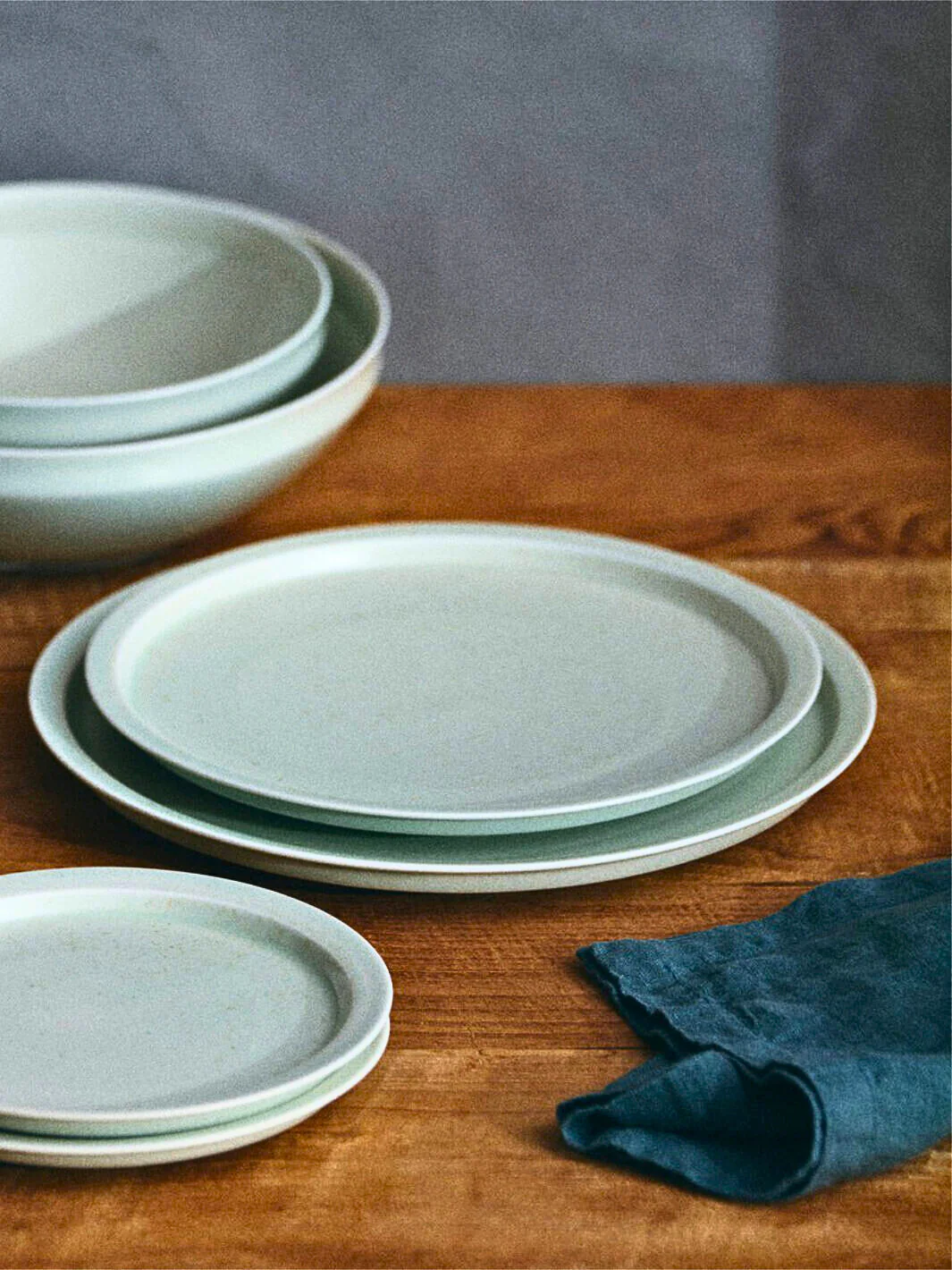 KINTO LIN Plate (⌀230mm/9in) (4-Pack) - Image 2