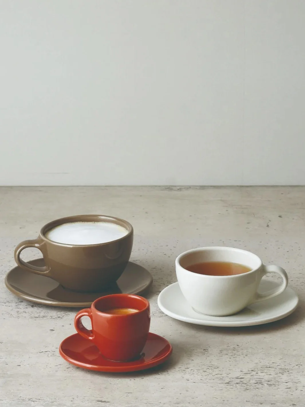 KINTO TOPO Cup & Saucer (80ml/2.7oz) - Image 3