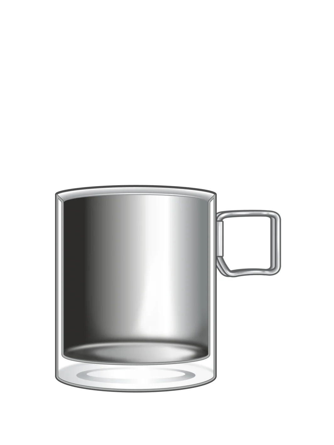 KOGU Double-Layer Mug (330ml/11.16oz) - Image 2