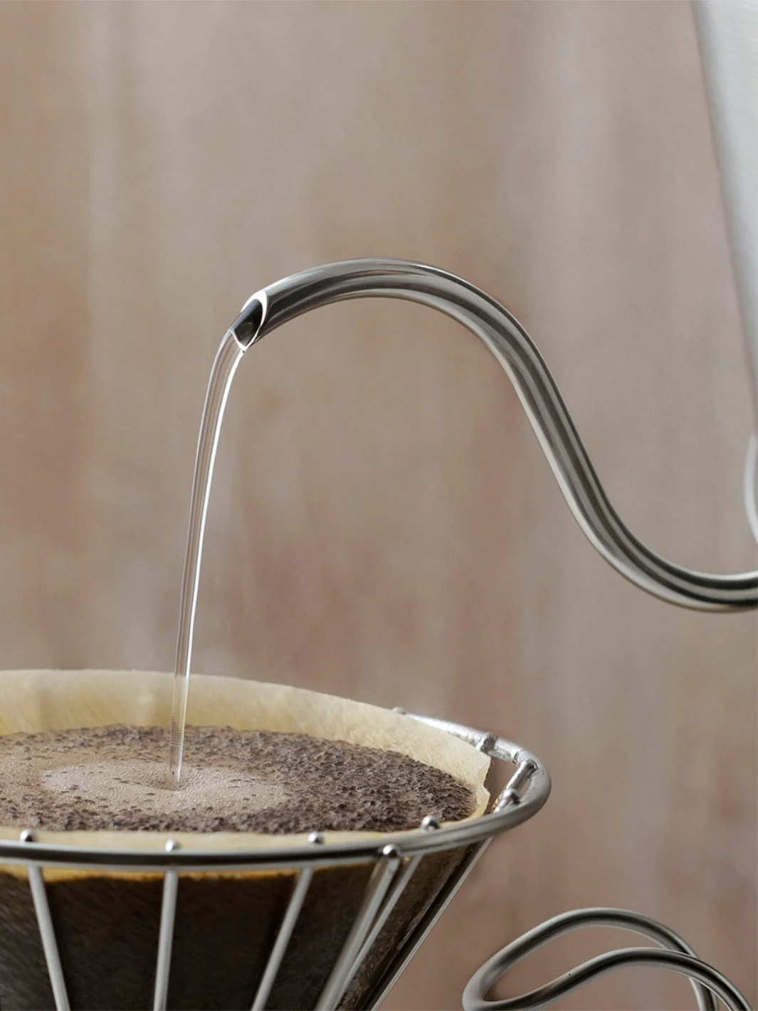 KOGU ITTEKI Pour-Over Kettle (w/ wooden handle) (700ml/23.67oz) - Image 6