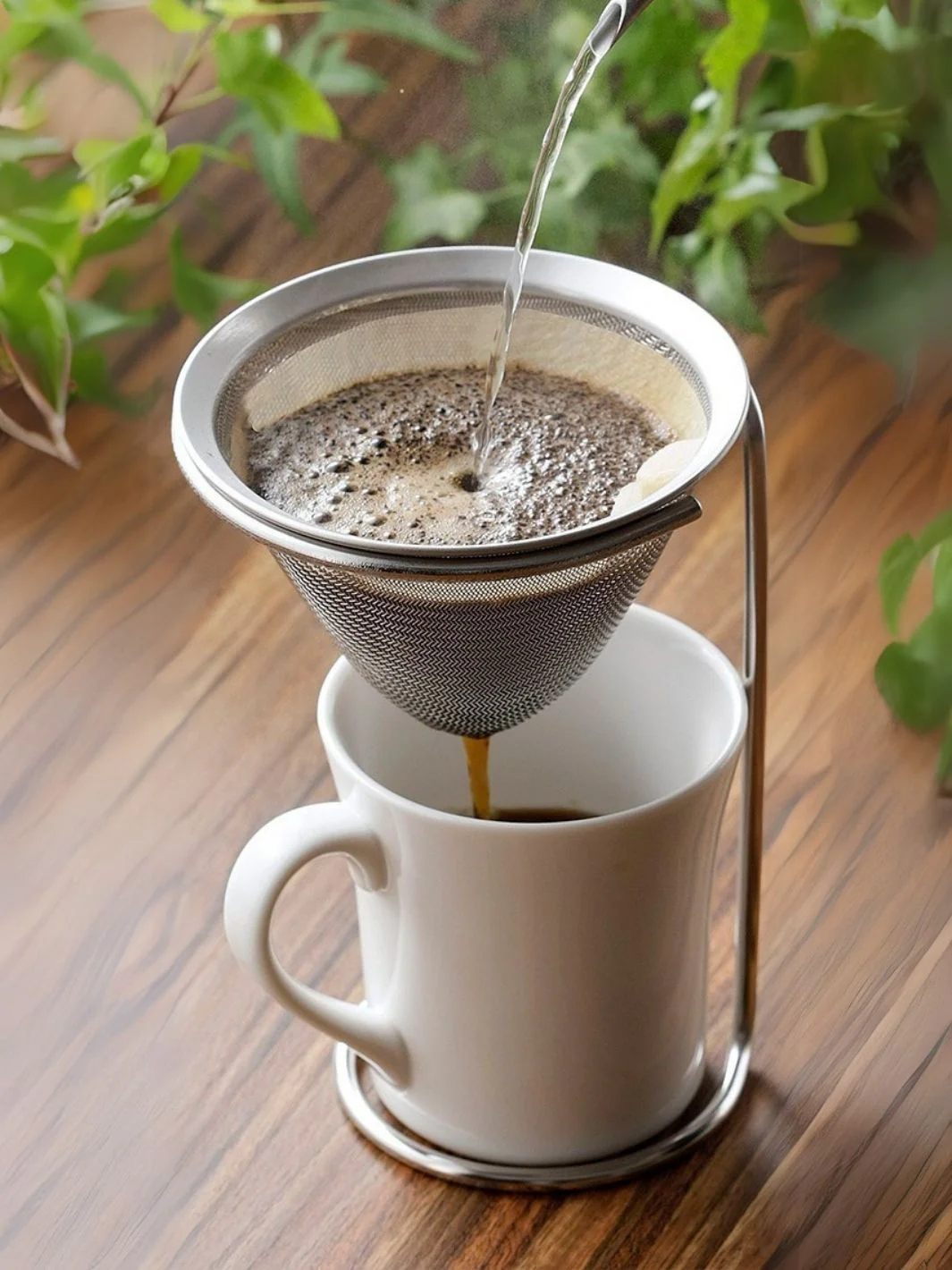 KOGU Pour-Over Mesh Dripper and Stand - Image 5