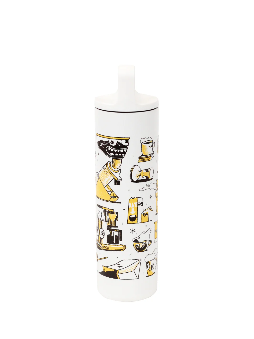 MiiR "Eight Ounce/8oz Brew Crew" Wide Mouth Bottle (591ml/20oz) [Limited Edition] (White) - Image 2