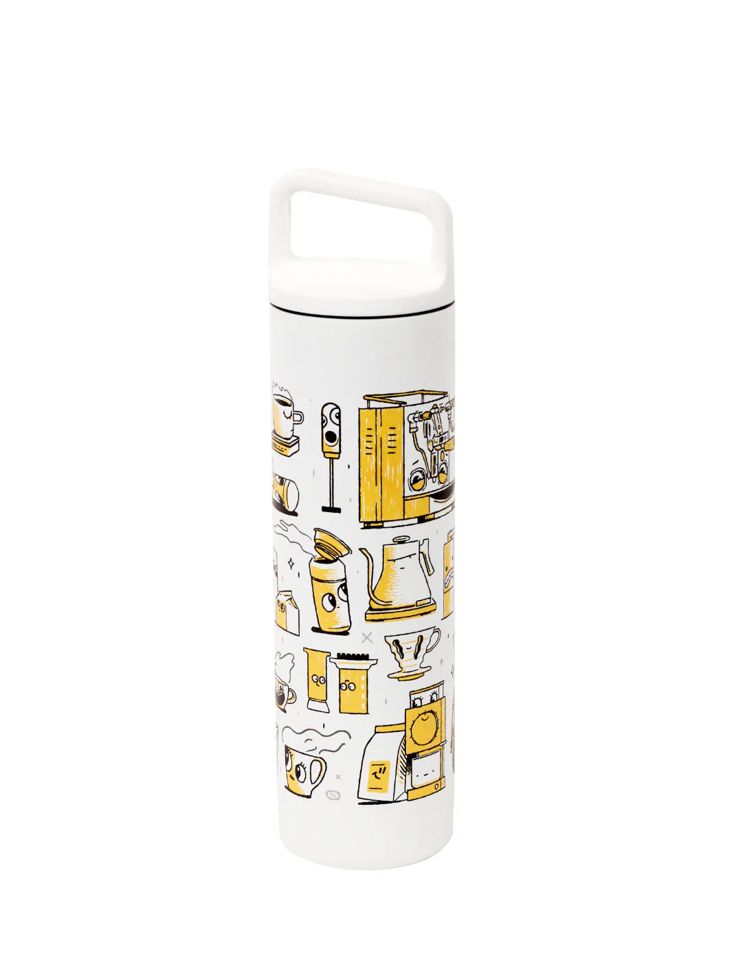 MiiR "Eight Ounce/8oz Brew Crew" Wide Mouth Bottle (591ml/20oz) [Limited Edition] (White) - Image 3