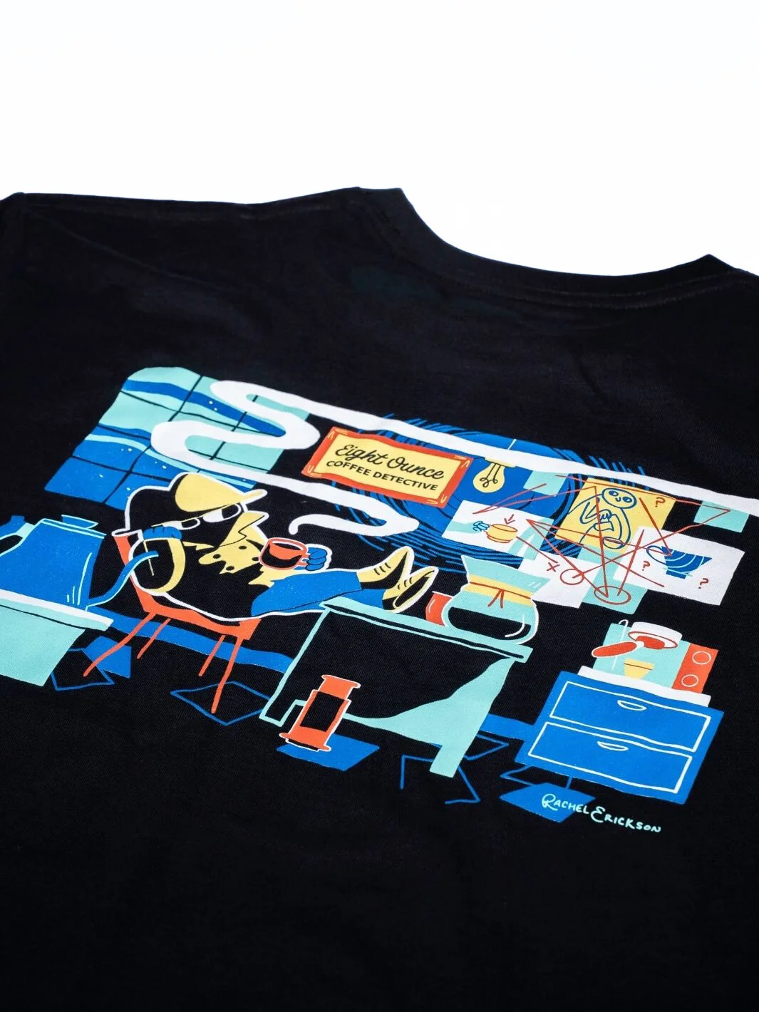 MiiR x Eight Ounce "Coffee Detective" T-Shirt [Limited Edition] - Image 4