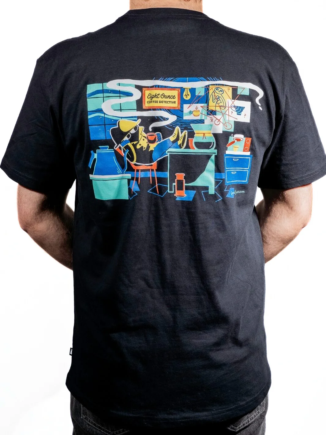 MiiR x Eight Ounce "Coffee Detective" T-Shirt [Limited Edition] - Image 6