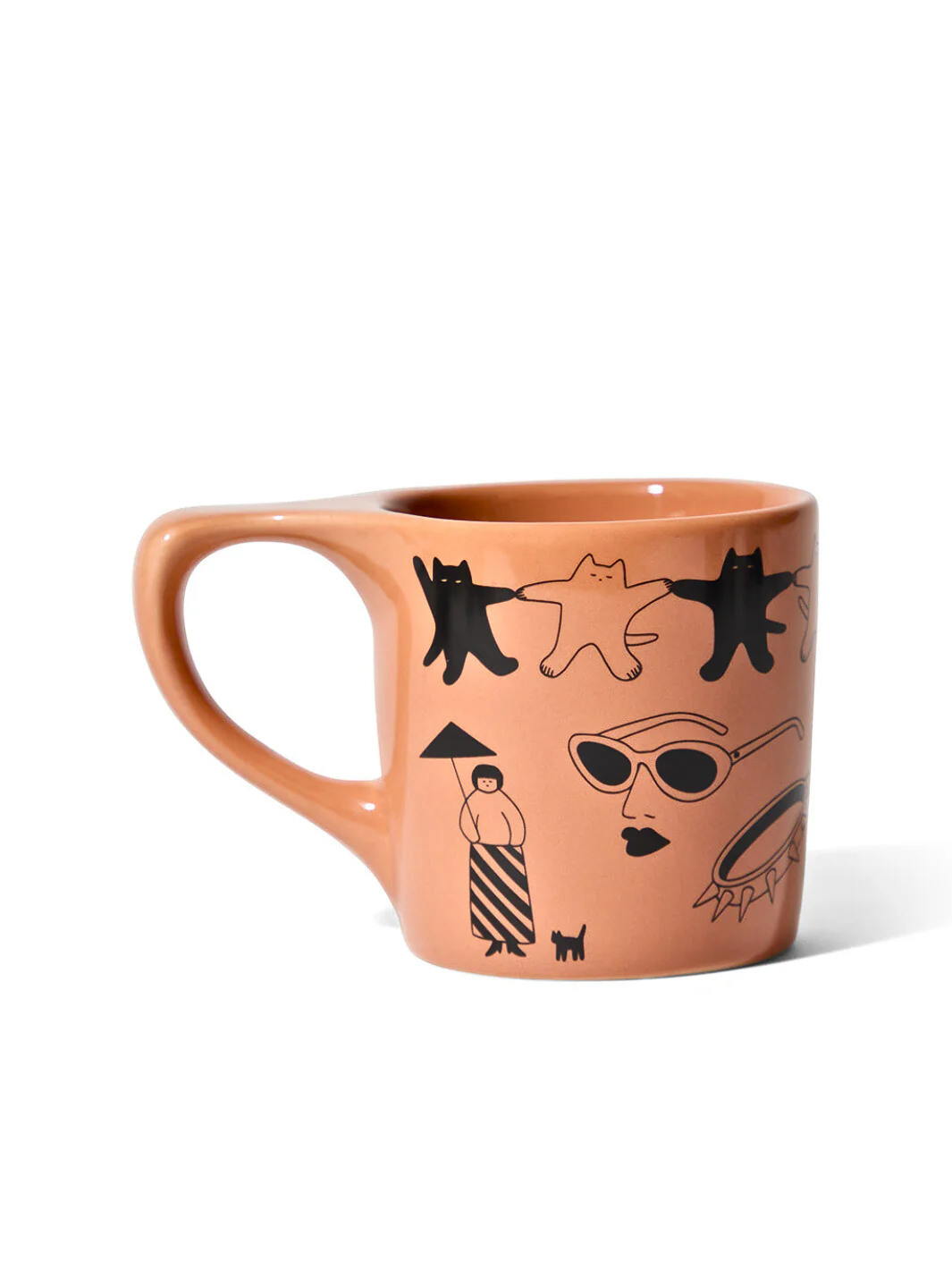 notNeutral LINO Artist Series Coffee Mug - Katya Krasnova (10oz/296ml) - Image 3