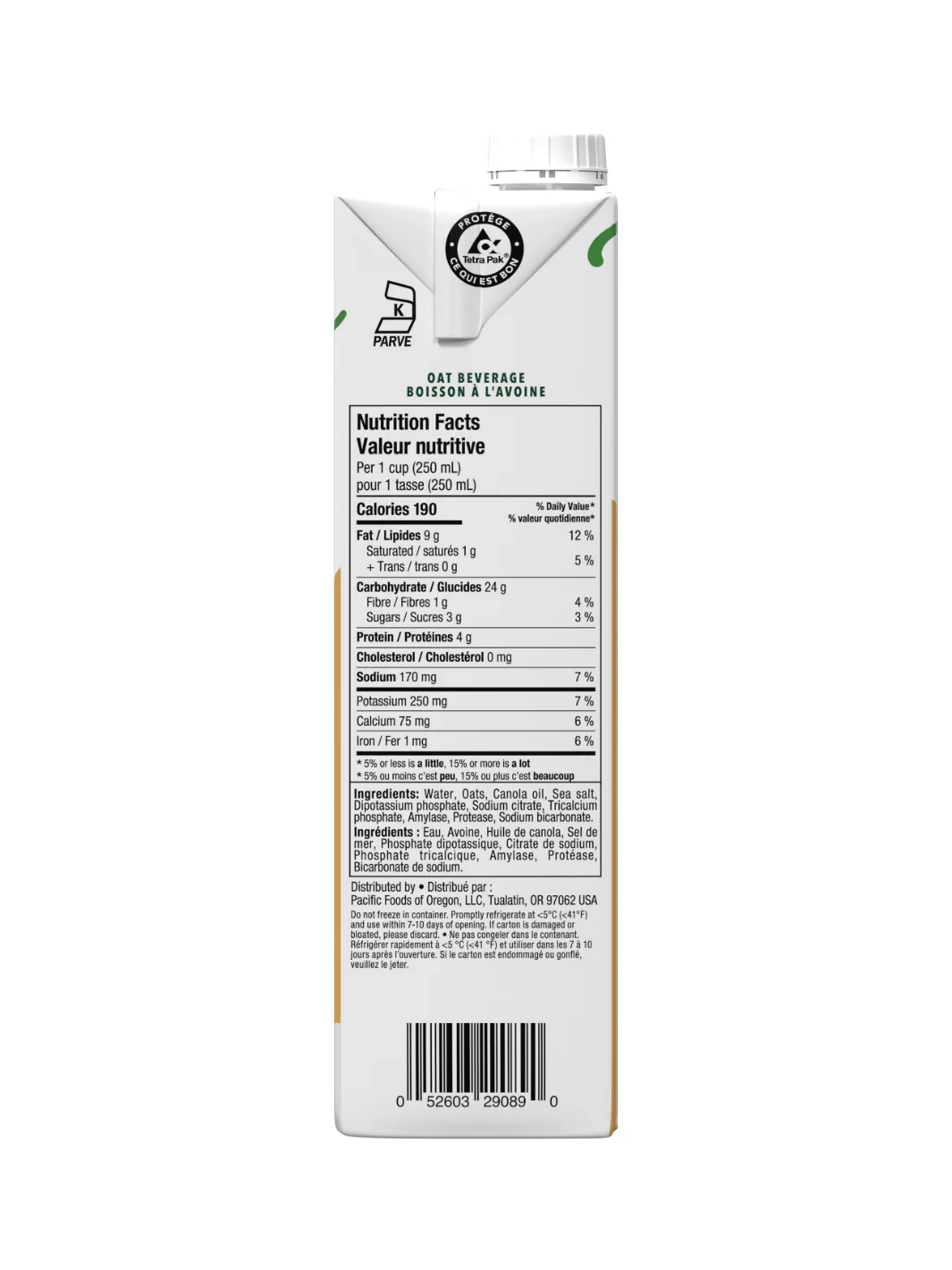 PACIFIC Barista Series™ Oat Beverage (Original) - Image 5