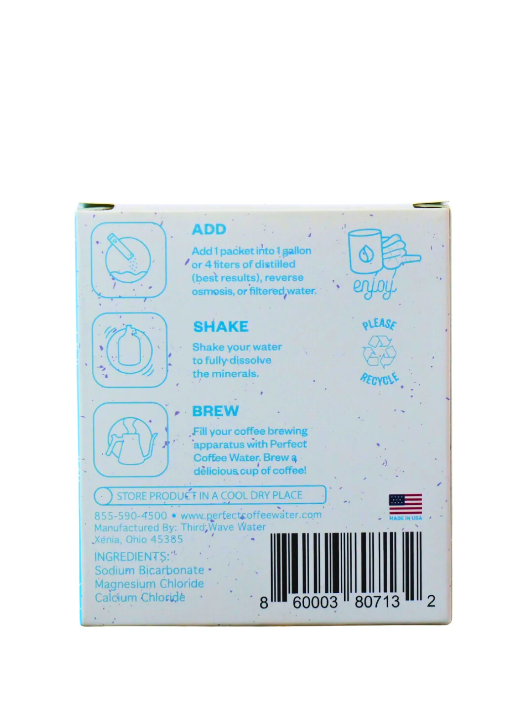 PERFECT COFFEE WATER Mineral Packets (1 Gallon) - Image 2