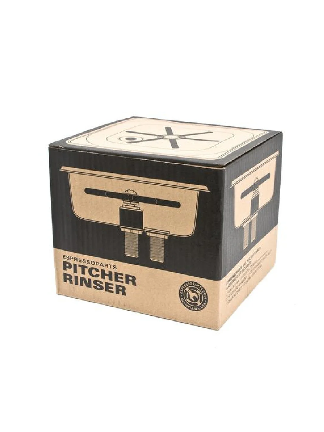 ESPRESSO PARTS Flush Mount Rinser (152x152mm/6x6in) - Image 5