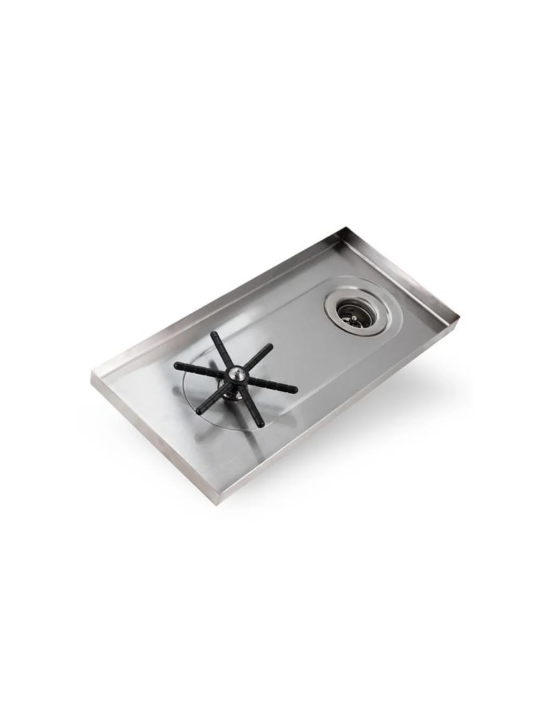 ESPRESSO PARTS Rinser w/ Side Drain/Rack (381x178mm/15x7in) - Image 2