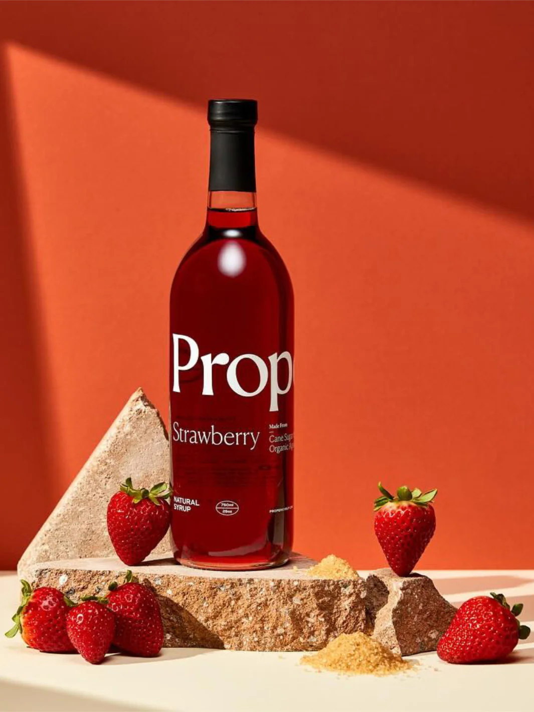 PROPER Strawberry Syrup (750ml/25oz) - Image 3