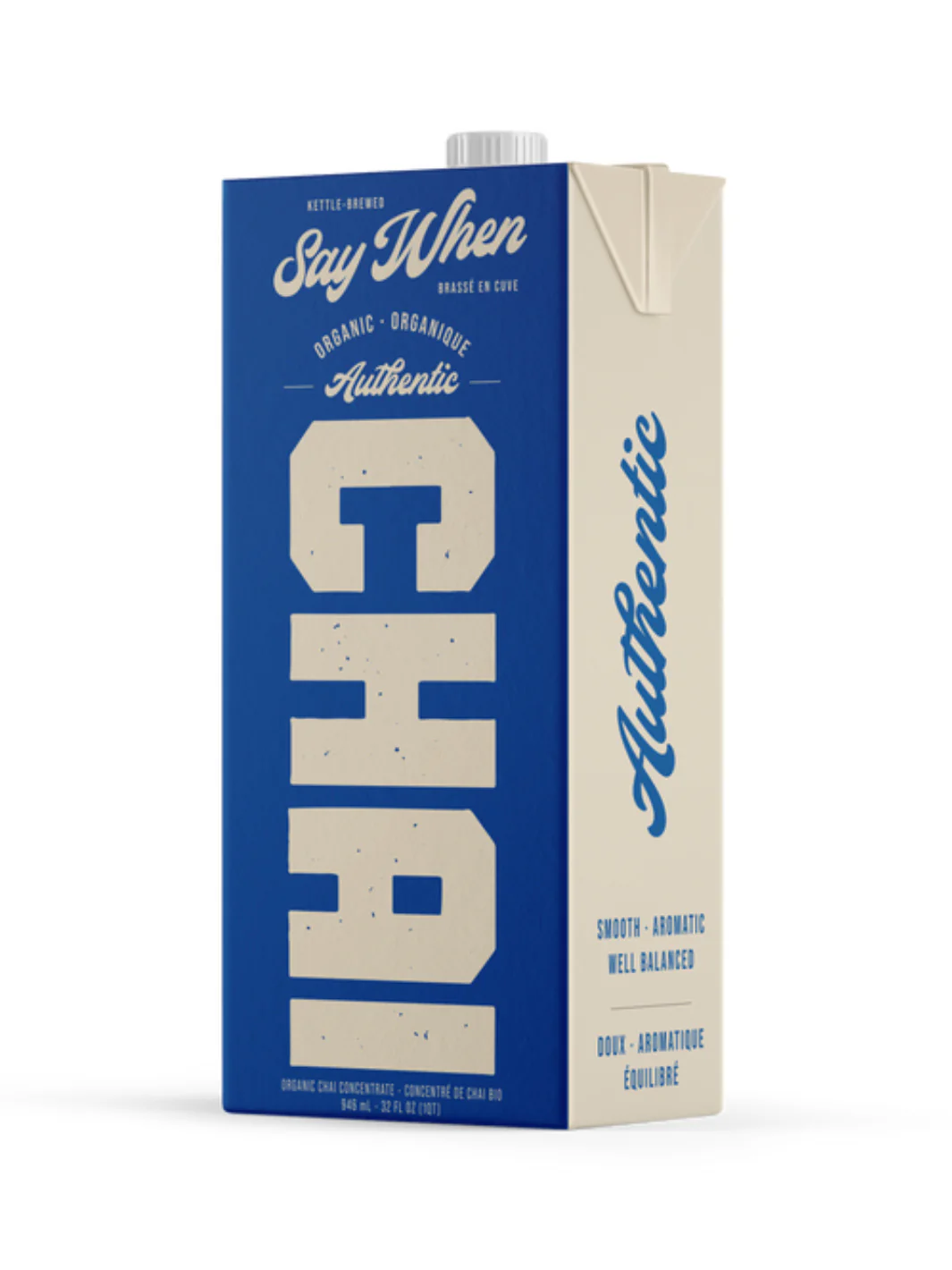 SAY WHEN Organic Authentic Chai Concentrate - Image 2