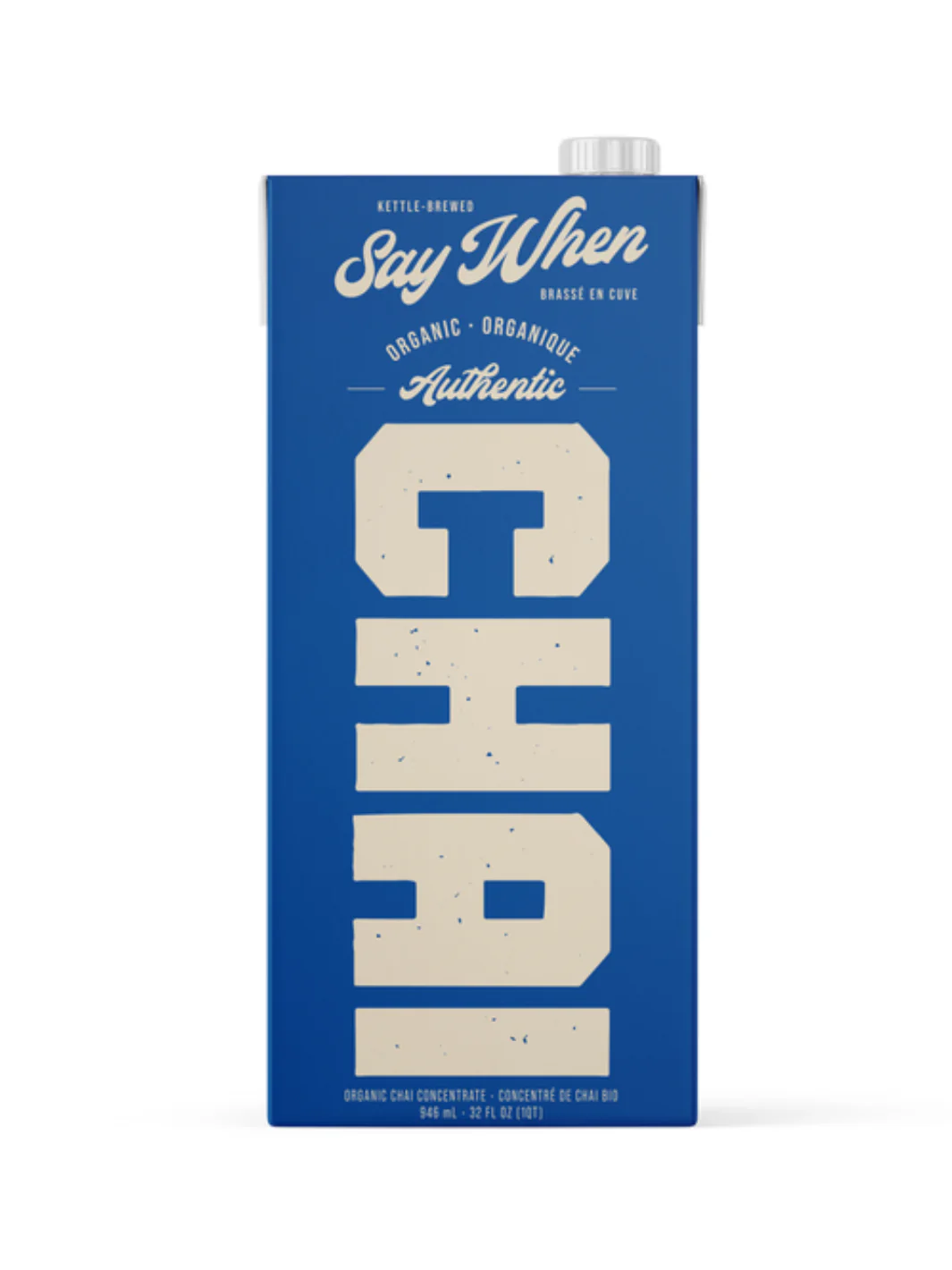 SAY WHEN Organic Authentic Chai Concentrate - Image 3