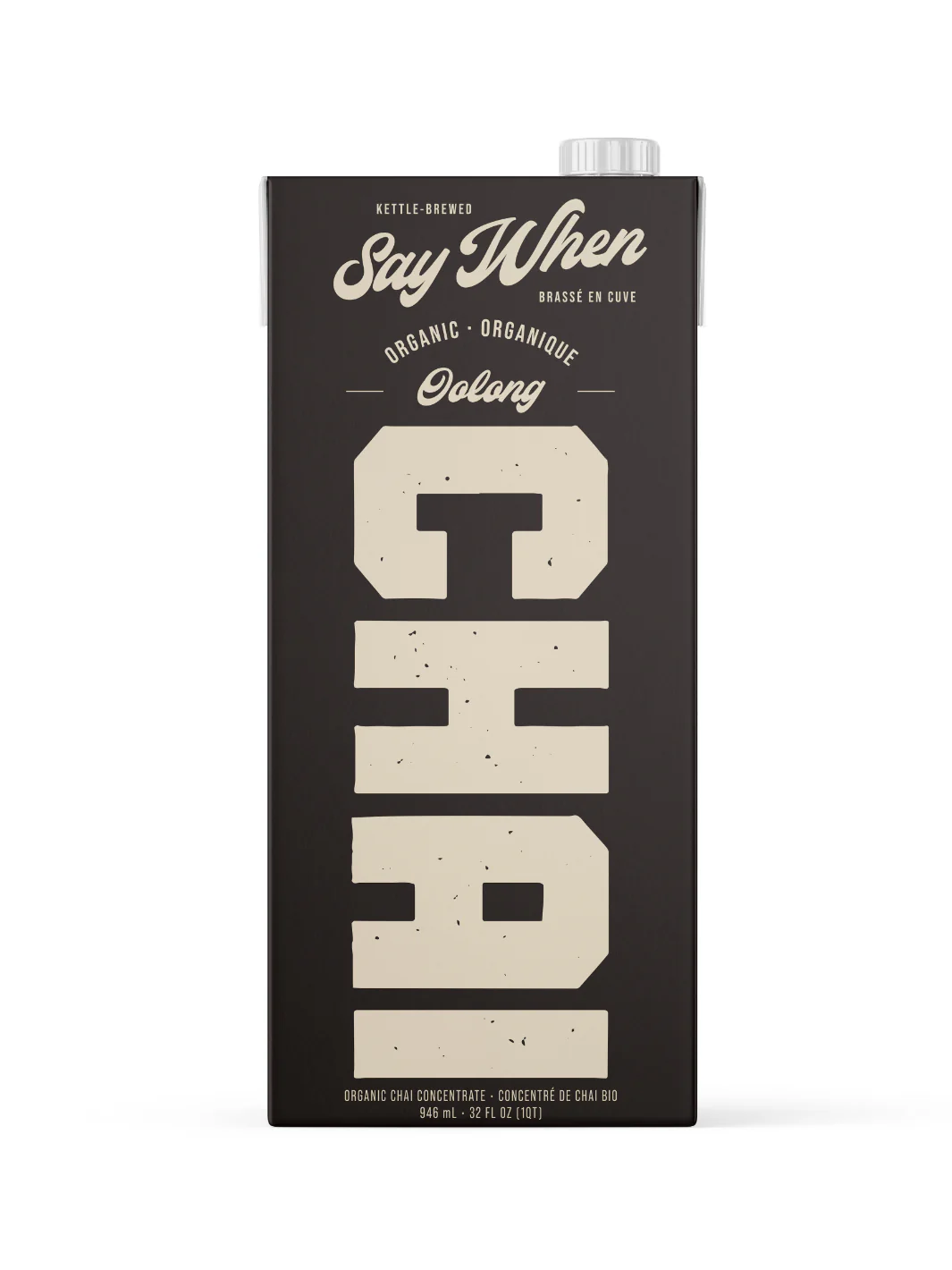 SAY WHEN Organic Oolong Chai Concentrate - Image 3