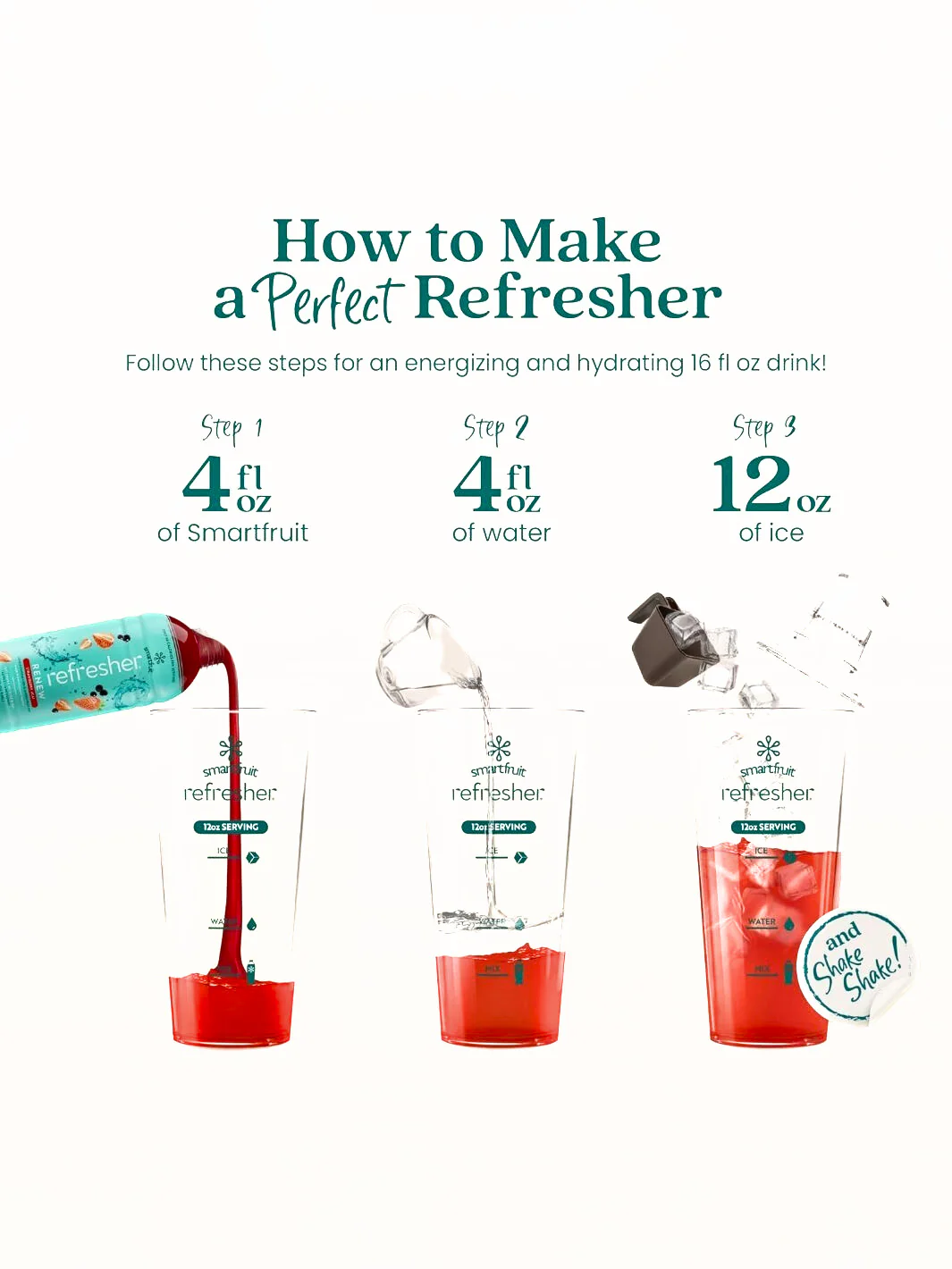 SmartFruit Renew Refresher (1419.53ml/48oz) (Strawberry, Açaí) - Image 5