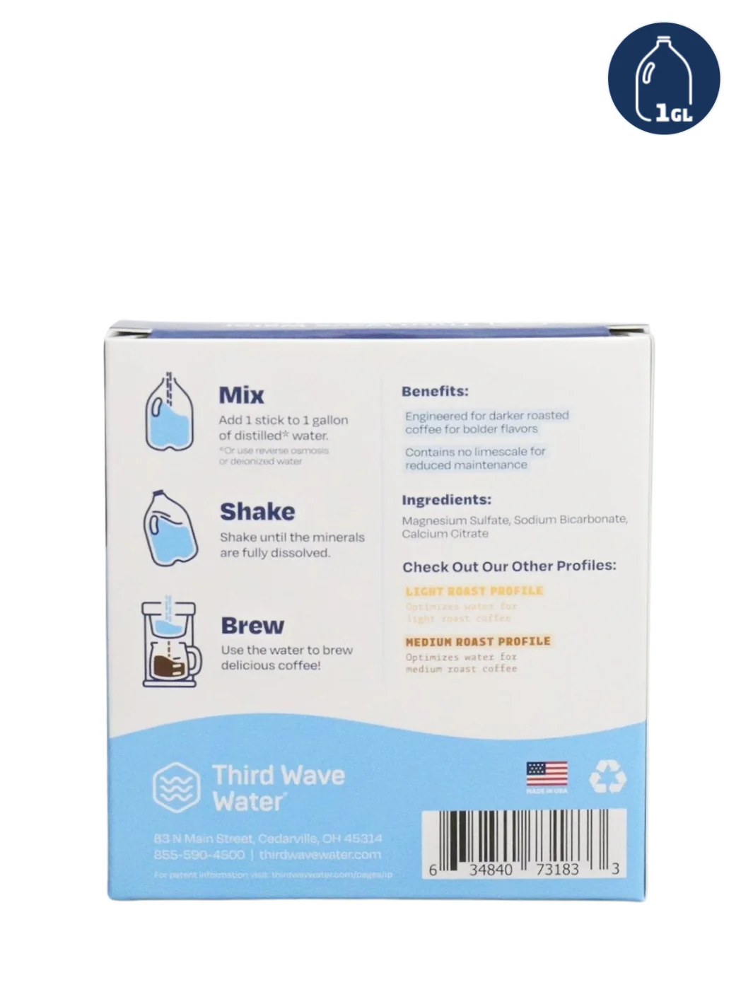 THIRD WAVE WATER Dark Roast Profile Sachets - Image 2