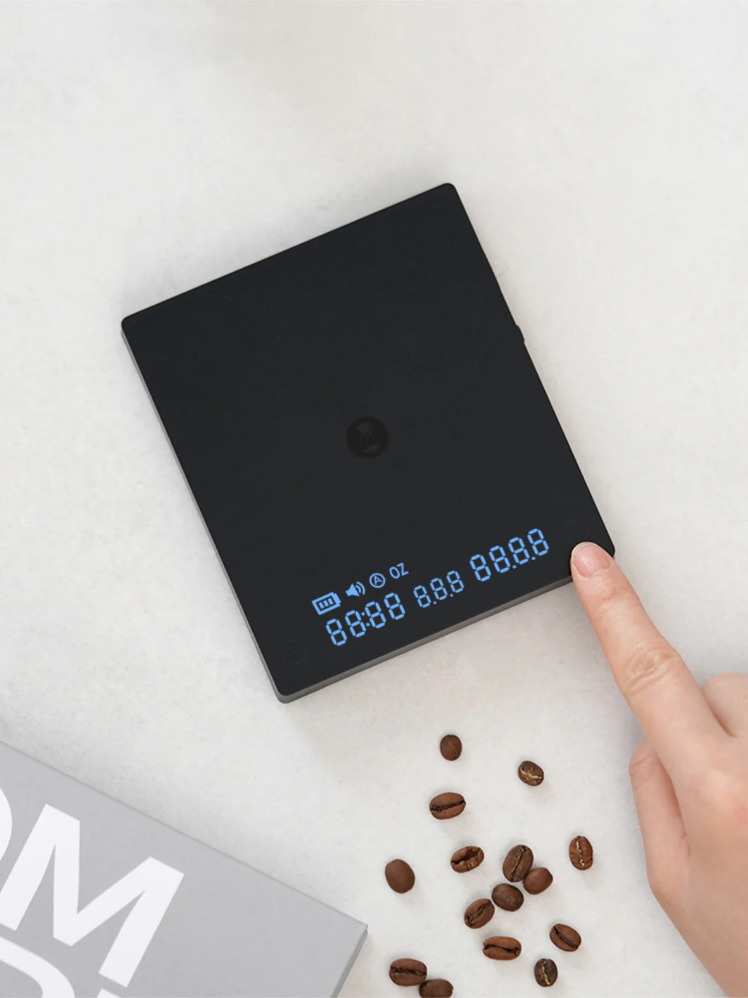 TIMEMORE Black Mirror Mini Coffee Scale (Black) (Lightly Used) - Image 4