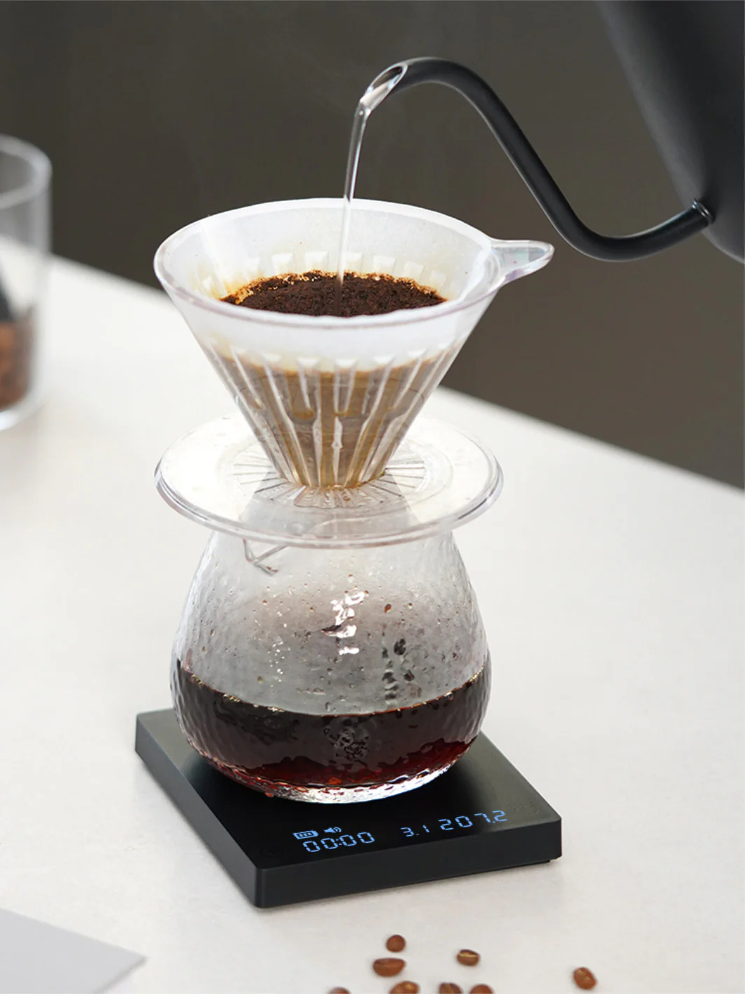 TIMEMORE Black Mirror Mini Coffee Scale (Black) (Lightly Used) - Image 5