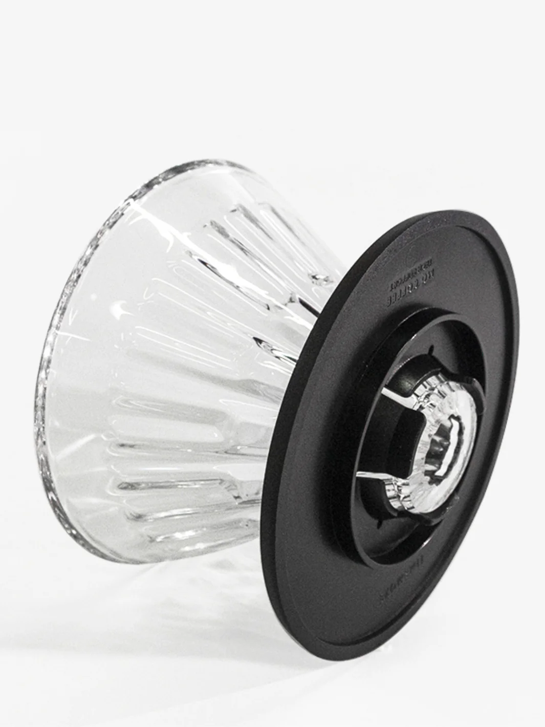 TIMEMORE Crystal Eye Glass Dripper (w/ Holder) - Image 4