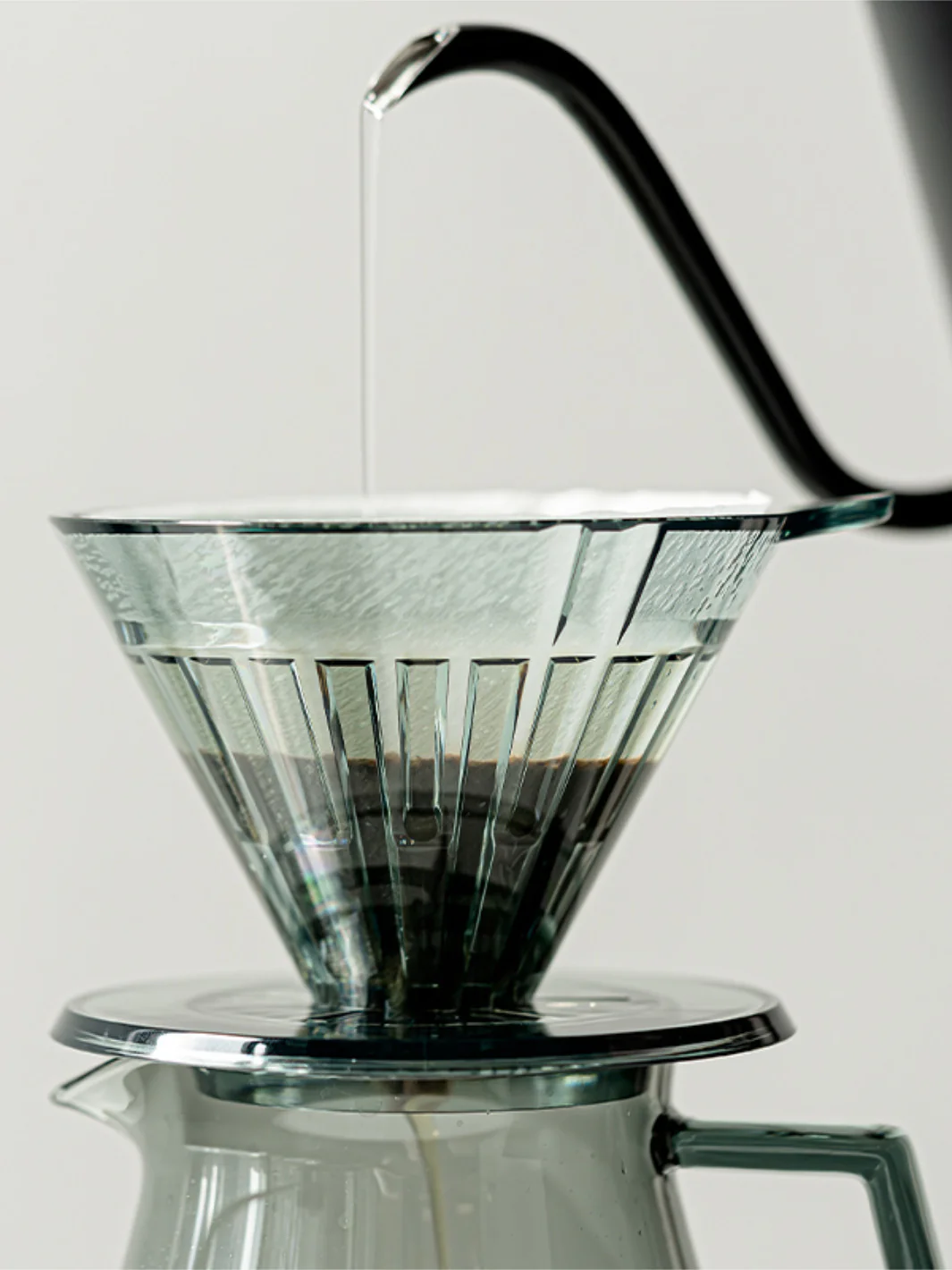 TIMEMORE Crystal Eye Turbo Dripper (Plastic) - Image 10