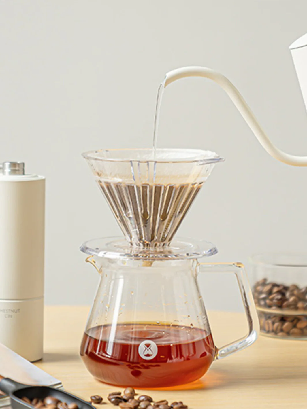 TIMEMORE Crystal Eye Turbo Dripper (Plastic) - Image 5