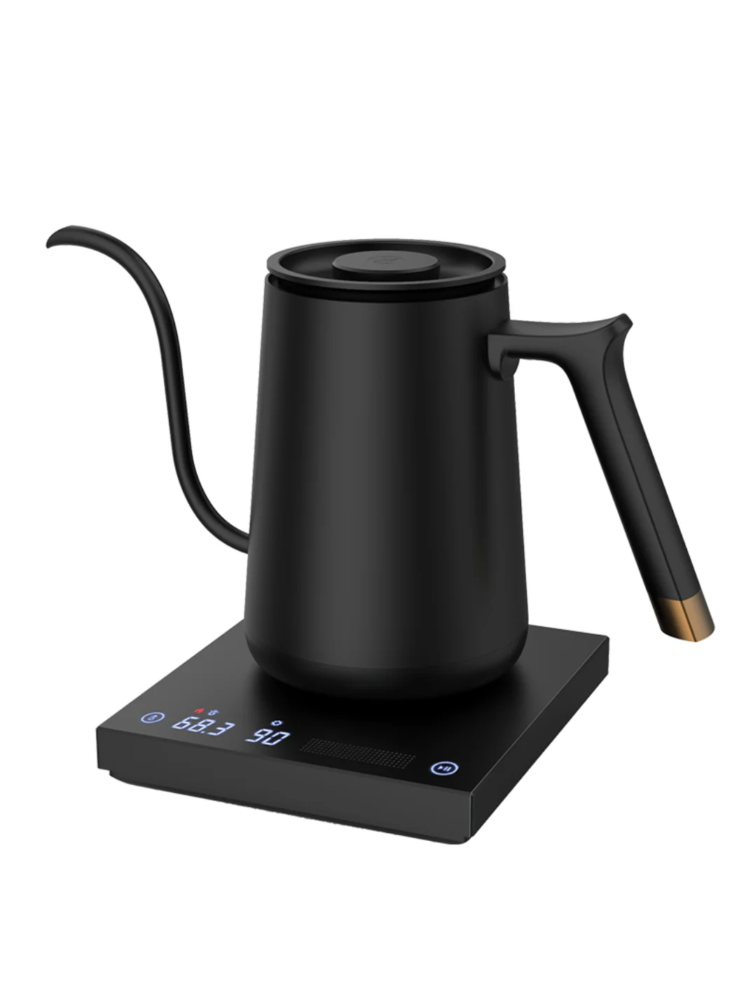 TIMEMORE Fish Electric Pourover Kettle (120V) (1000W/600ml) (Black) - Image 2