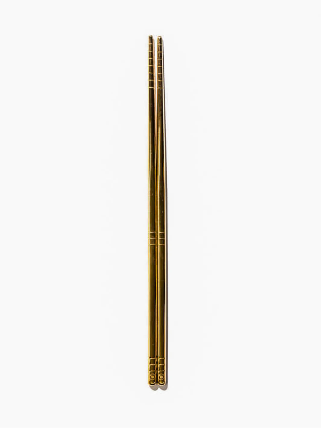 UMESHISO Chopsticks (6-Pairs) (Gold) (Lightly Used) - Image 2