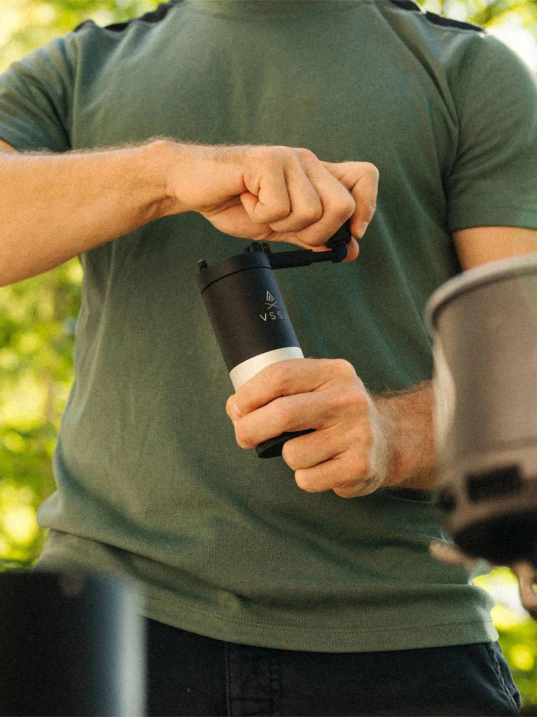 VSSL Java G45 Hand Grinder (Black) (Damaged Box) - Image 6