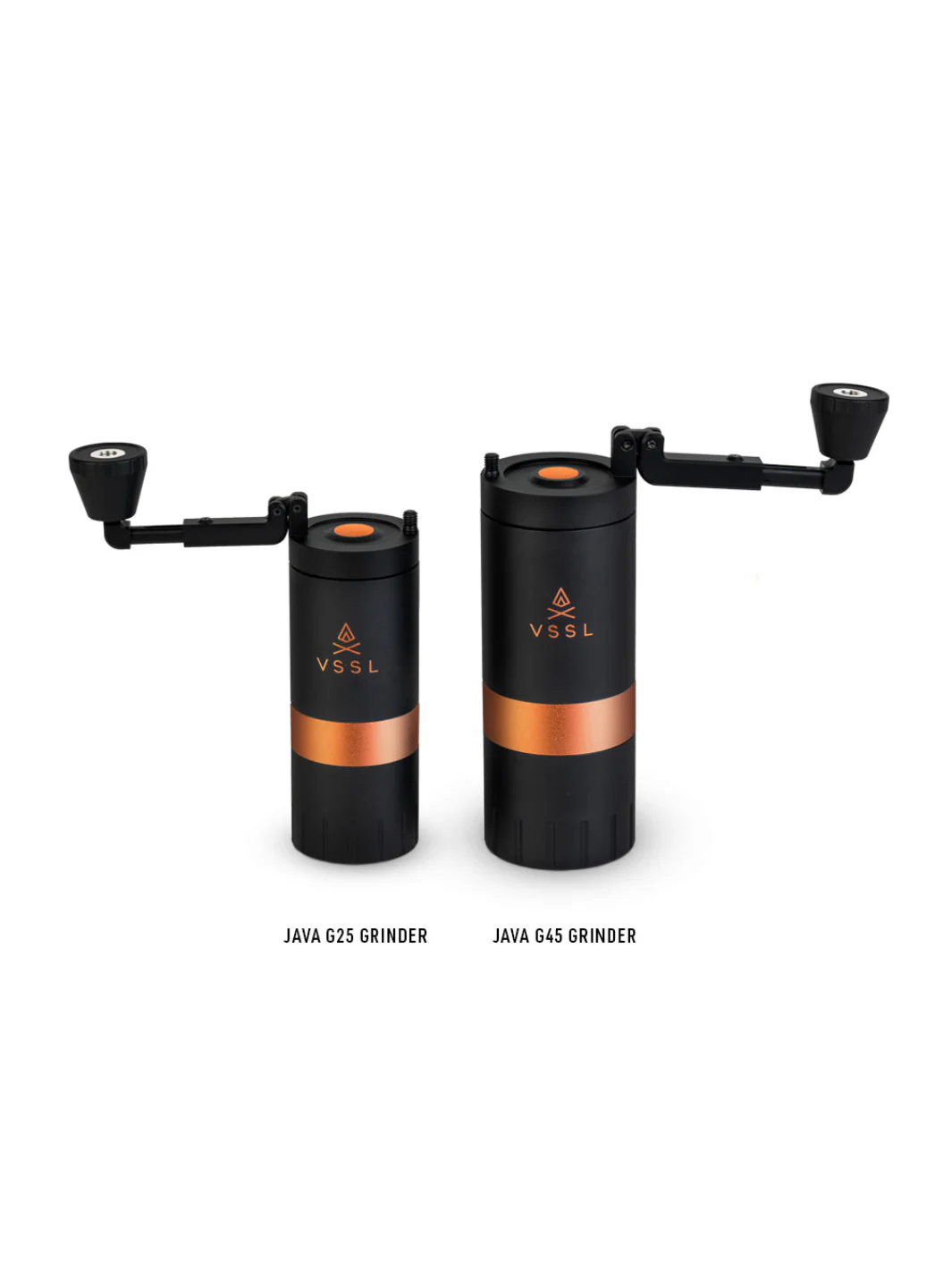VSSL Java G45 Hand Grinder (Carbon) (Damaged Box) - Image 2
