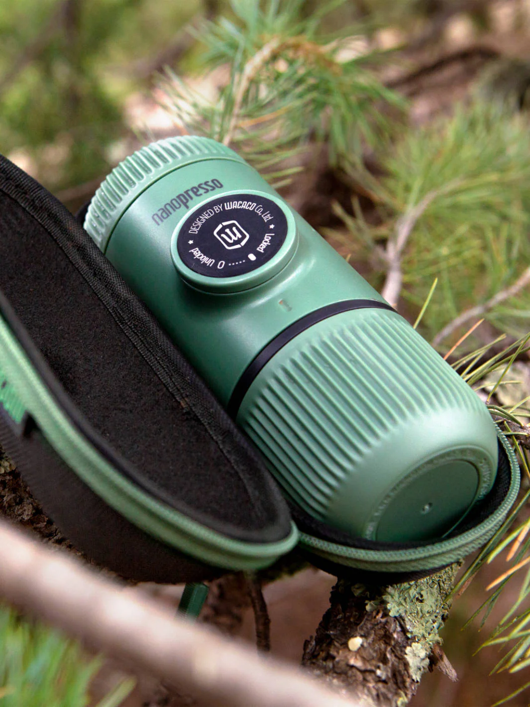 WACACO Nanopresso Elements (Moss Green) with Case (Damaged Box) - Image 4