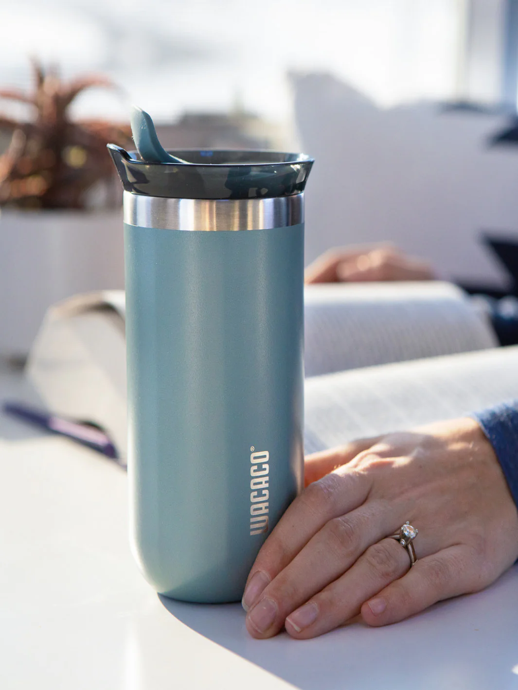 WACACO Octaroma Grande Travel Mug (435ml/15oz) - Image 8