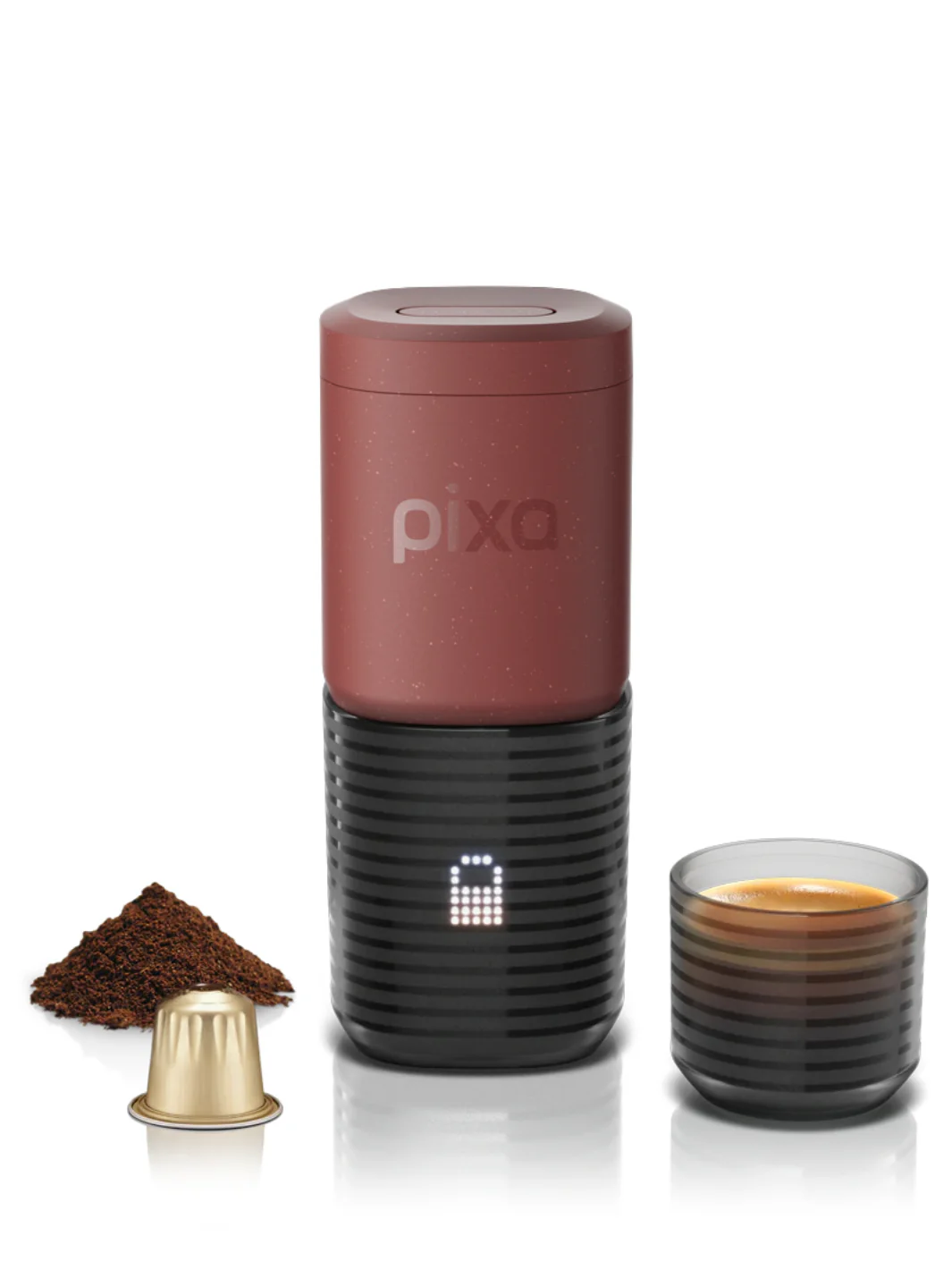 WACACO Pixapresso (Tuscan Red) (Damaged Box) - Image 2
