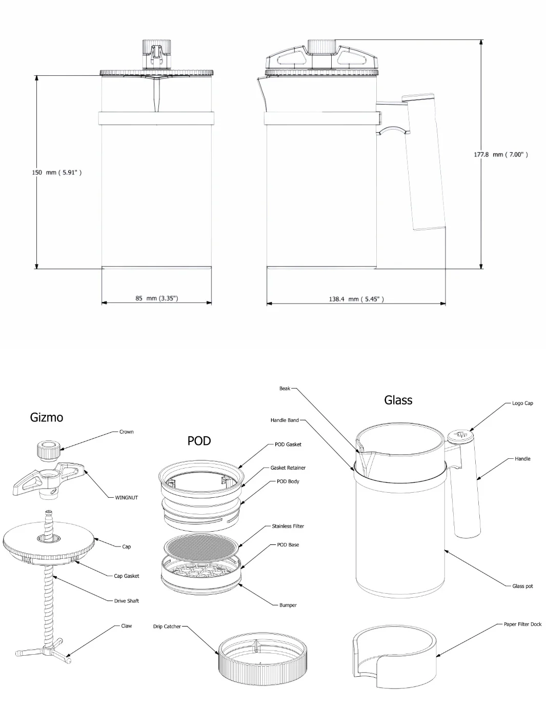 WEBER WORKSHOPS BIRD Non-Bypass Brewer - Image 4