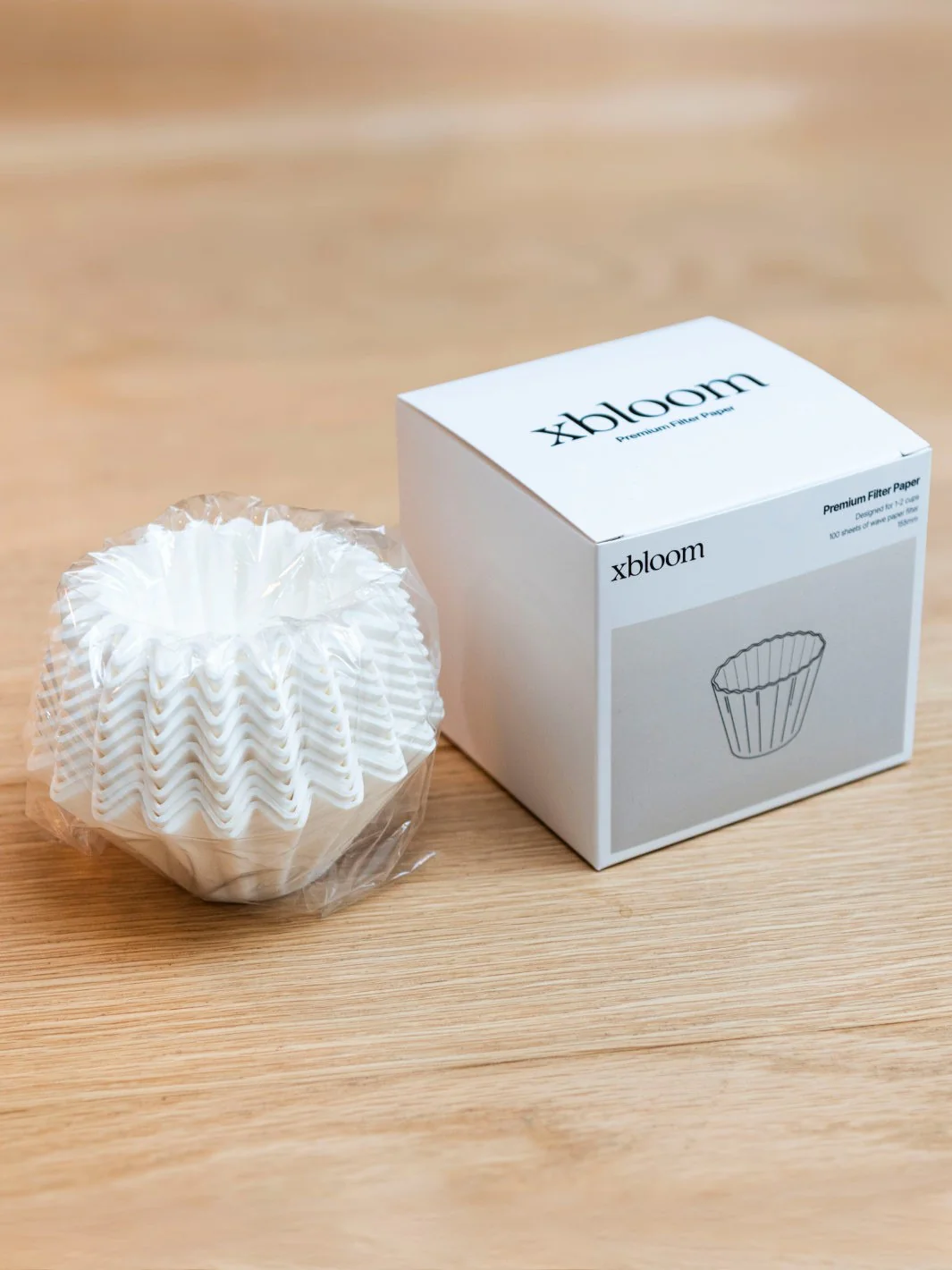 xBloom Premium Flat-Bottom Paper Filters (100-Pack) - Image 2